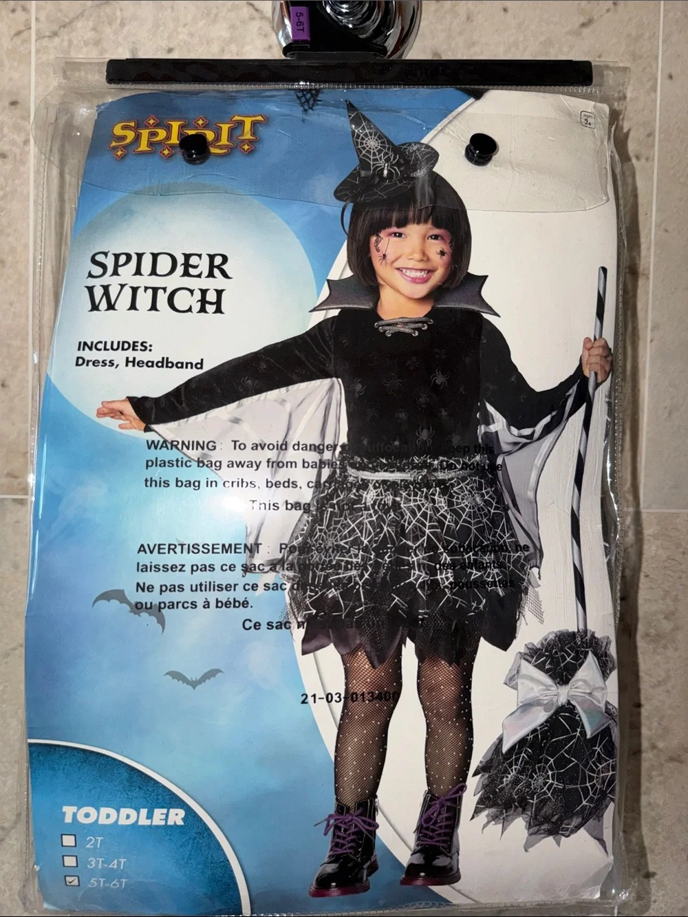 Spider Witch Girls Costume